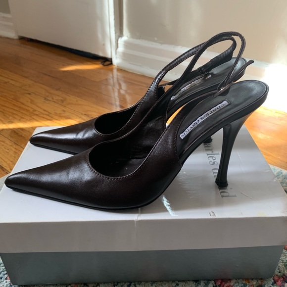Charles Jourdan Shoes - Charles David Slingback Pumps